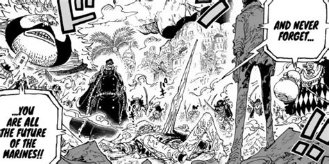 One piece chapter spoilers - The following contains spoilers for One Piece Chapter 1082, "Let's Go and Take It!!," by Eiichiro Oda, Stephen Paul and Vanessa Satone, available in English from Viz Media . Chapter 1081 of One Piece goes hard with Garp going all out as he attempts to rescue his protégé. However, before that, the chapter reveals how the former admiral …